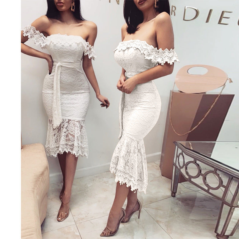 Slim pencil skirt that covers butt