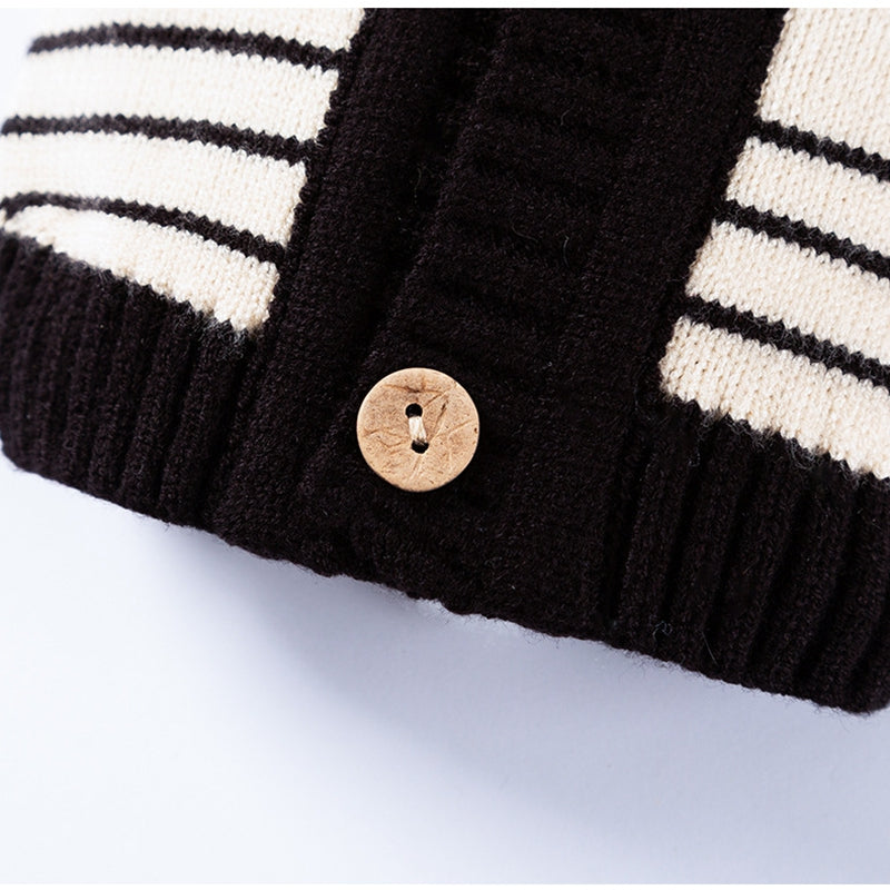 Warm Small Dog Sweater, Soft & Breathable Pet Knit Cardigan With Monster Pattern For Small Medium Dogs Boy Girl Puppy Cat, Fall Winter Dog Clothes For Indoor & Outdoor Wear